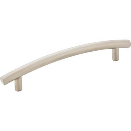 Elements 128 mm Center-to-Center Dull Nickel Arched Belfast Cabinet Pull 406-128DN